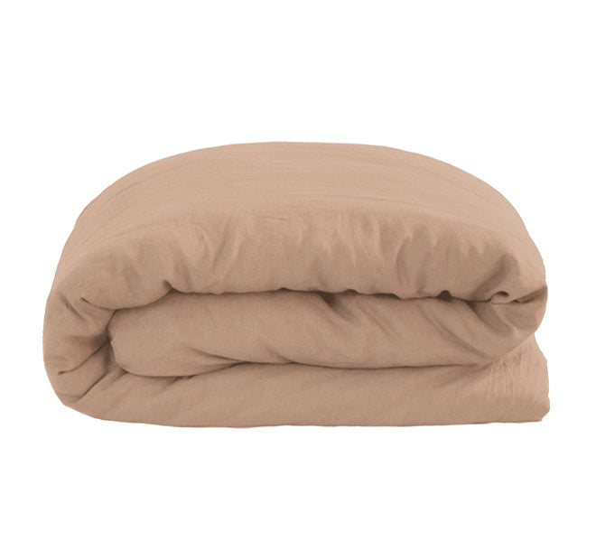 French Linen Quilt Cover Set Range Tea Rose