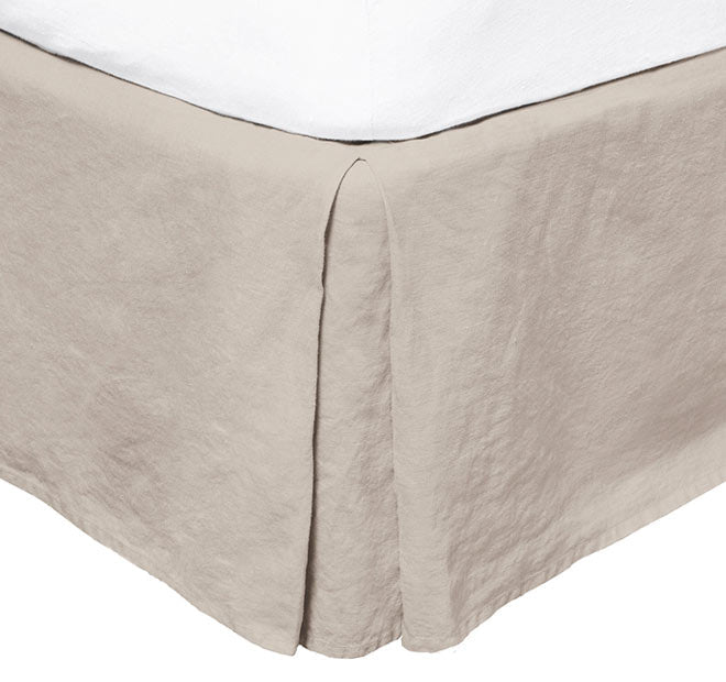French Linen Valance Range Pebble