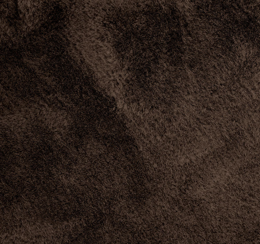 Frida 150x200cm Throw Rug Chocolate