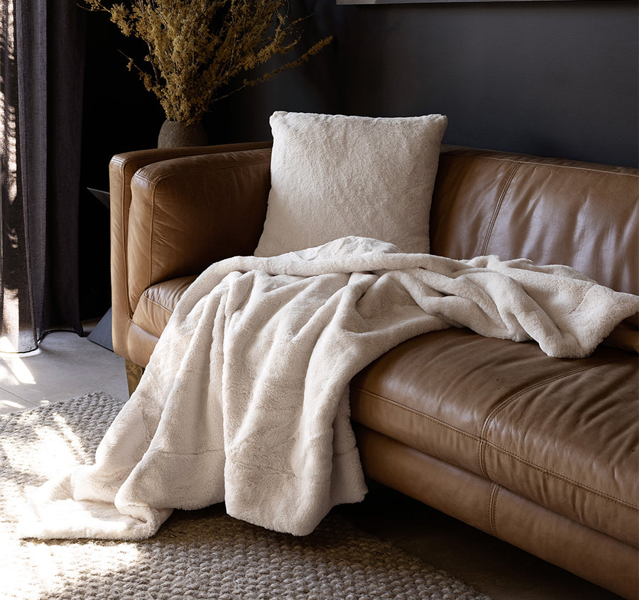 Frida 50x50cm Filled Cushion Snow