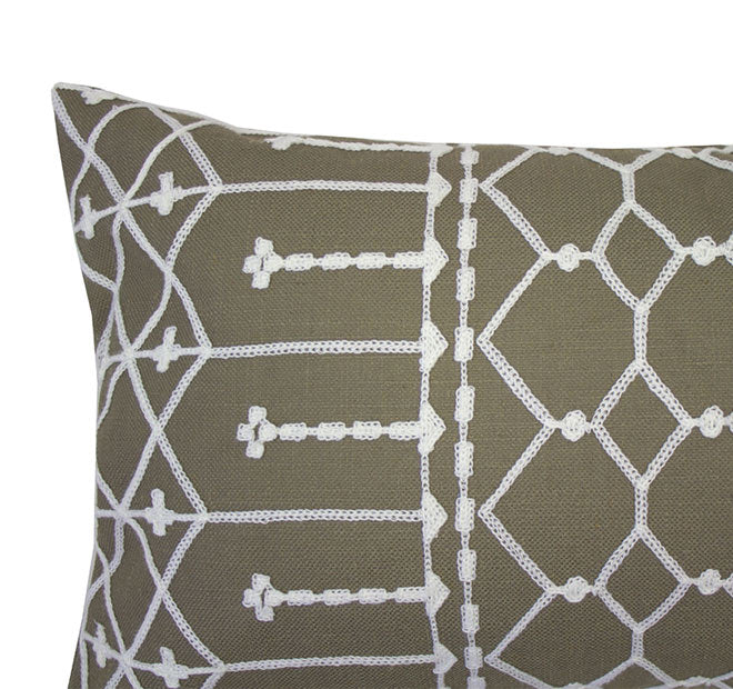Gilbert 30x60cm Filled Cushion Olive