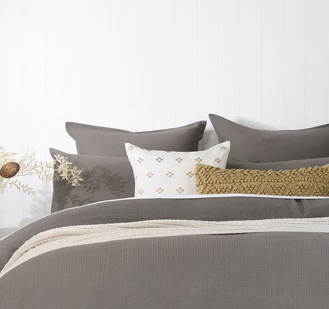 Glenelg 30x60cm Filled Cushion Flax
