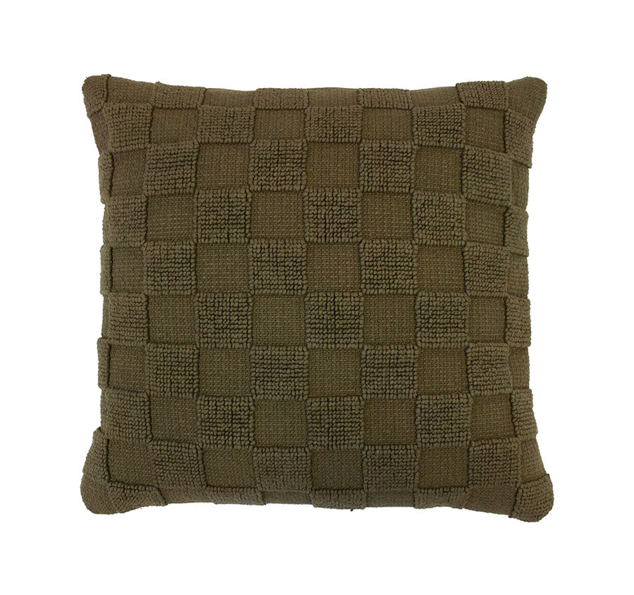 Harris 50x50cm Filled Cushion Olive