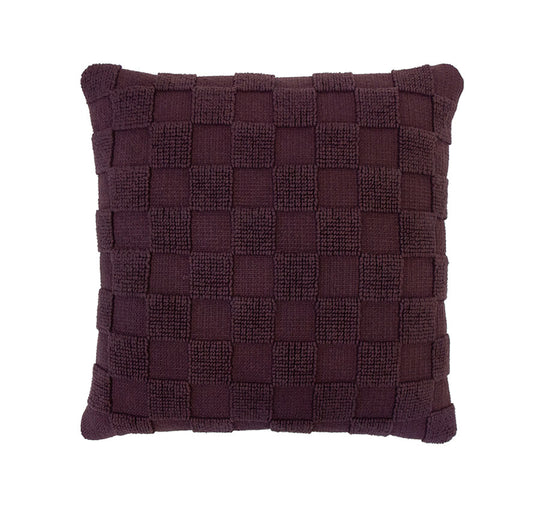 Harris 50x50cm Filled Cushion Plum
