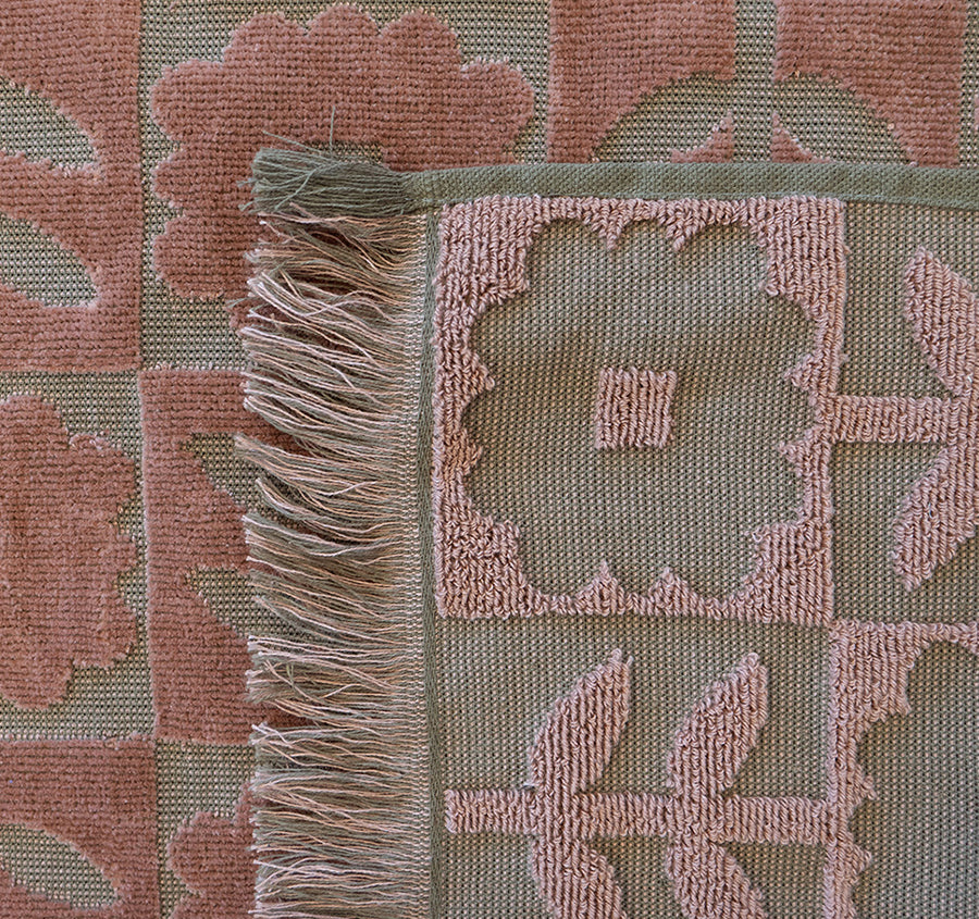 HiLo 90x170cm Beach Towel Bloom Toffee