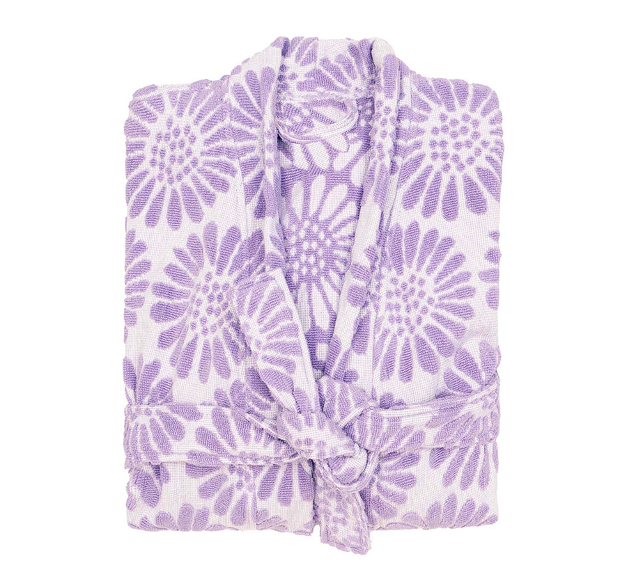 HiLo Short Robe Range Daisy Lilac