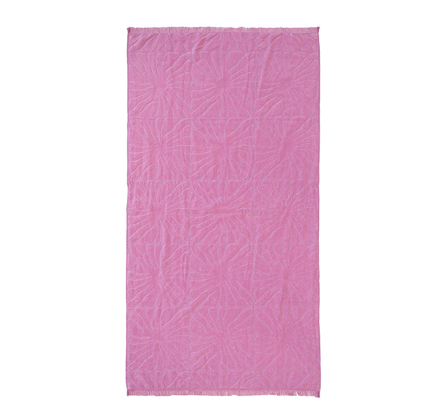 HiLo 90x170cm Beach Towel Dandi Orchid