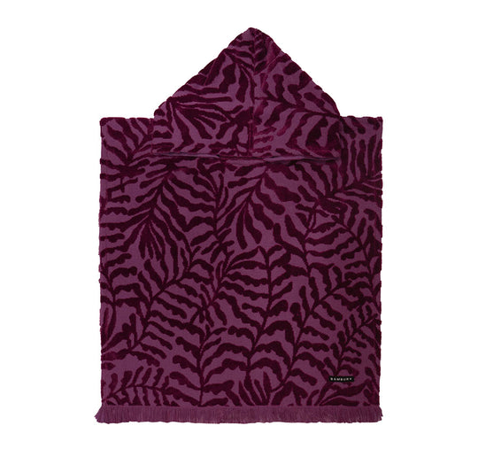 HiLo Kids Poncho Nori Berry