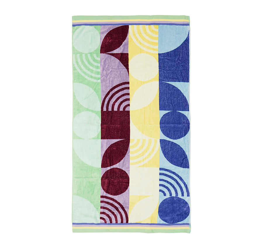 Jacquard 90x170cm Beach Towel Echo