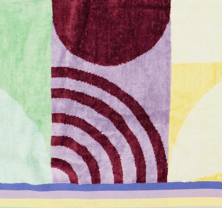 Jacquard 90x170cm Beach Towel Echo