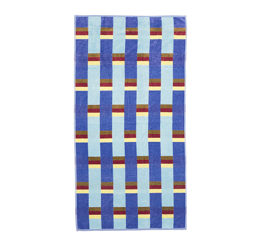 Jacquard 90x170cm Beach Towel Leno