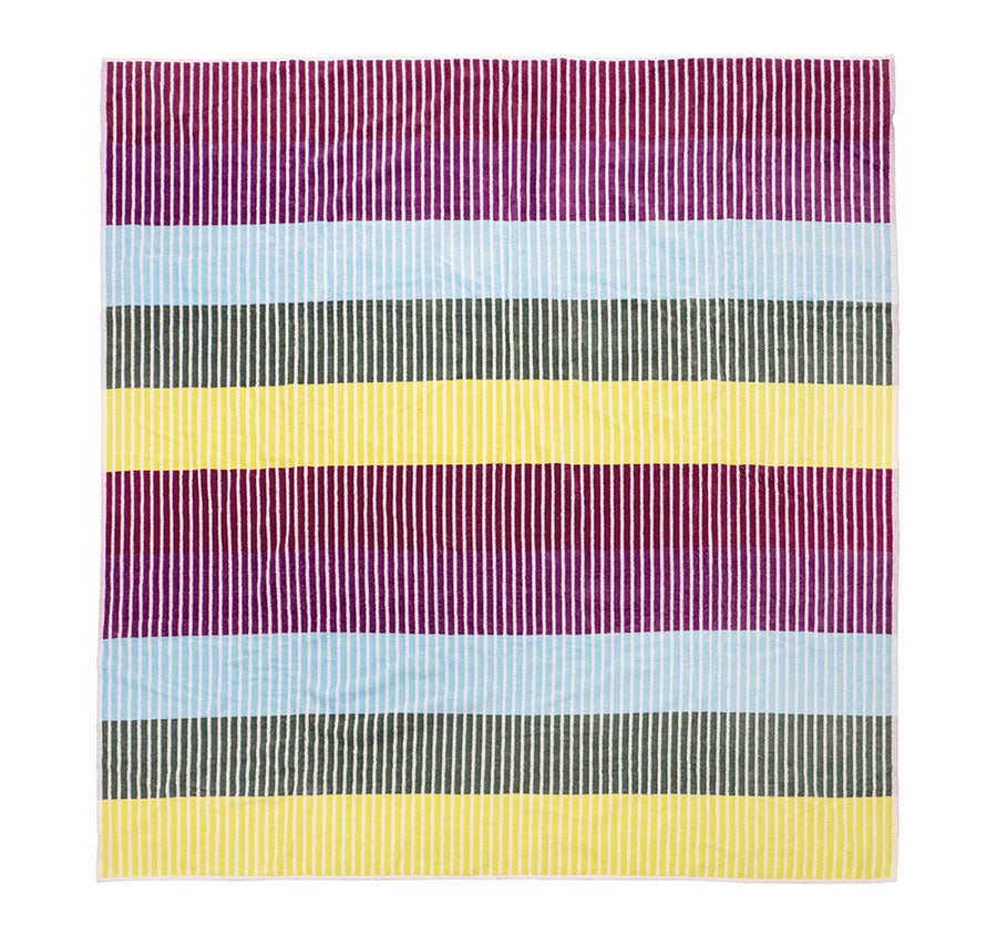 Jacquard 170x170cm Beach Blanket Strata