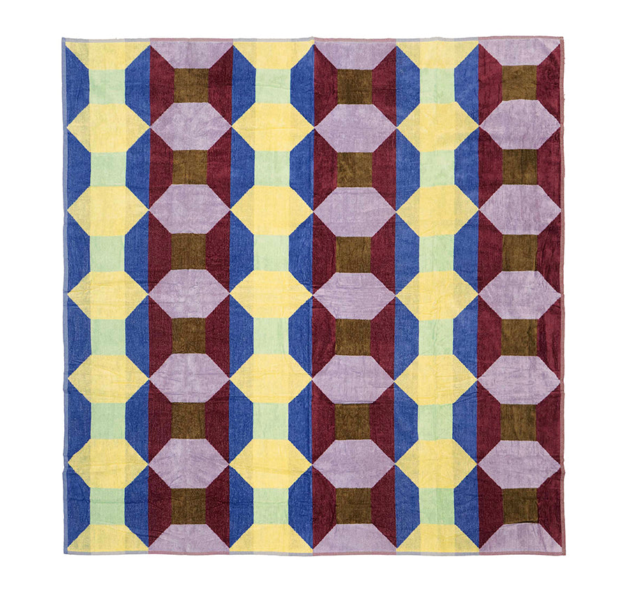 Jacquard 170x170cm Beach Blanket Tessa
