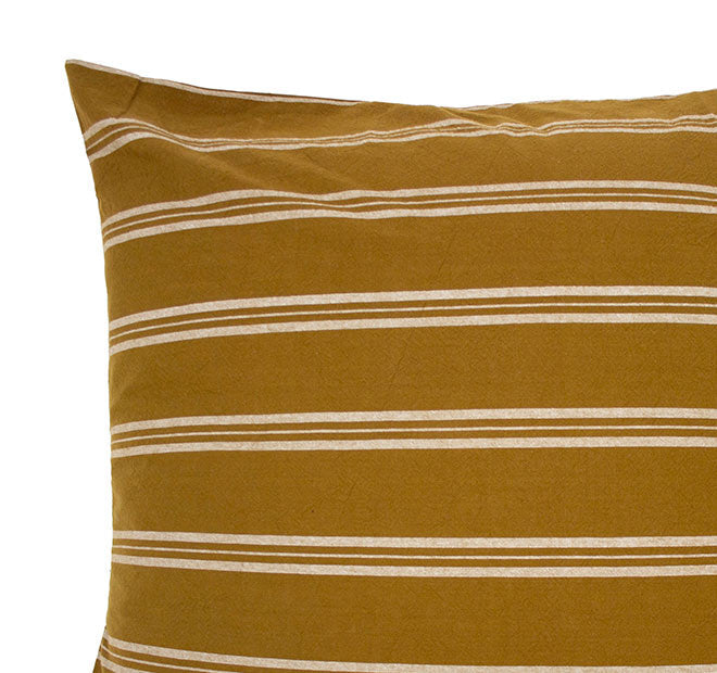 Jasper Quilt Cover Set Range Tobacco