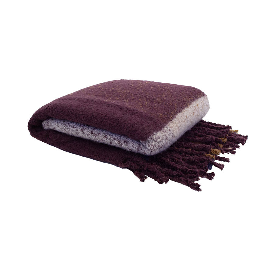 Larkin 130x200cm Throw Rug Berry