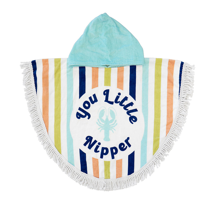 Little Nipper Kids Shaped Poncho