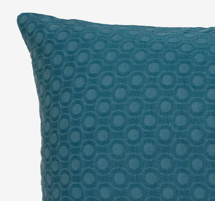 Luna European Pillowcase Teal