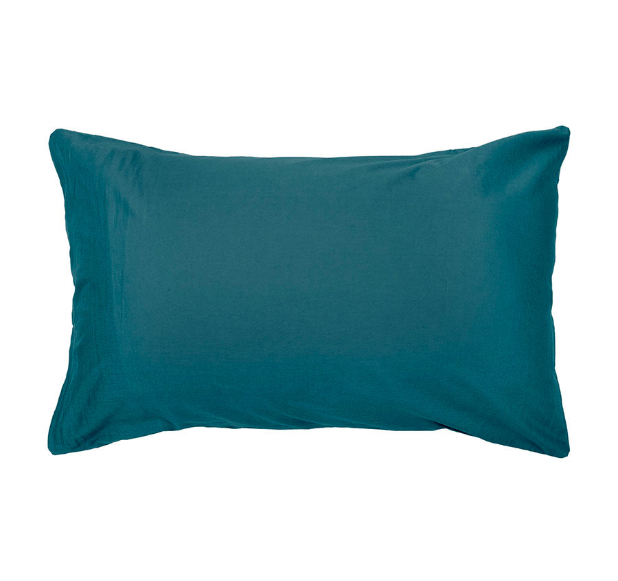 Luna Quilt Cover Set Range Teal