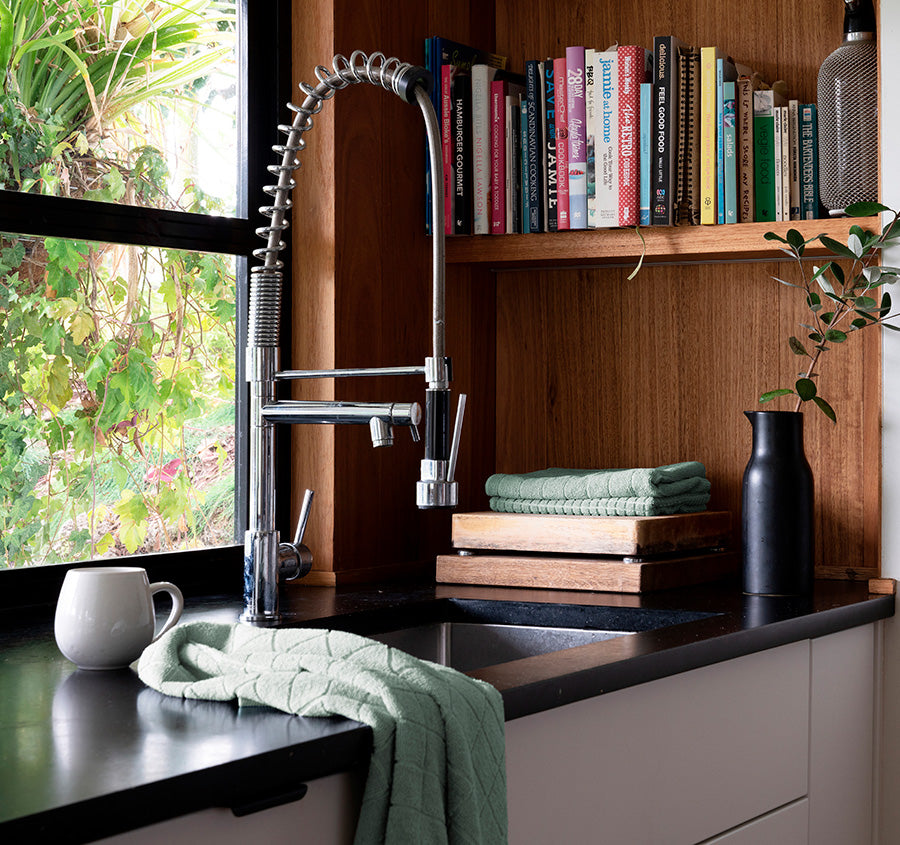 Microfibre 3 Pack Tea Towel Sage