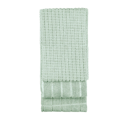 Microfibre 3 Pack Tea Towel Sage