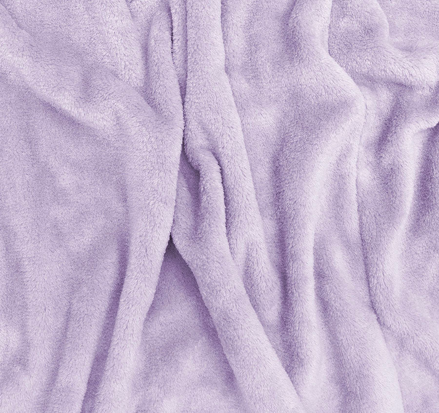 Microplush Bathrobe Range Lilac