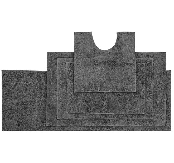 Microplush Bath Mat Range Pewter