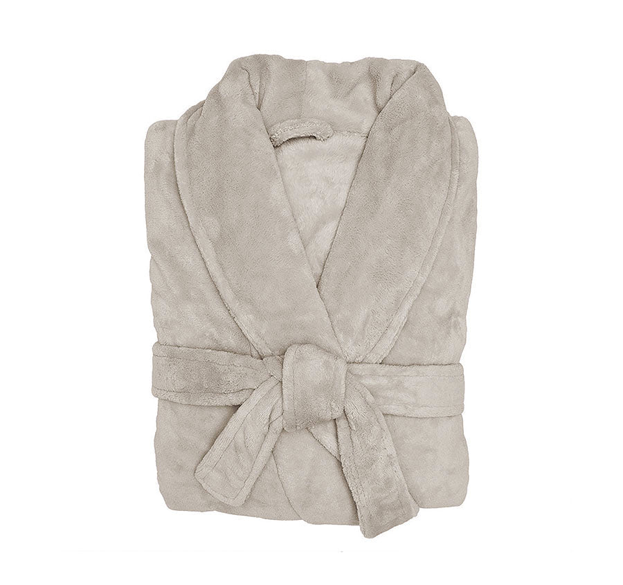 Microplush Bathrobe Range Stone