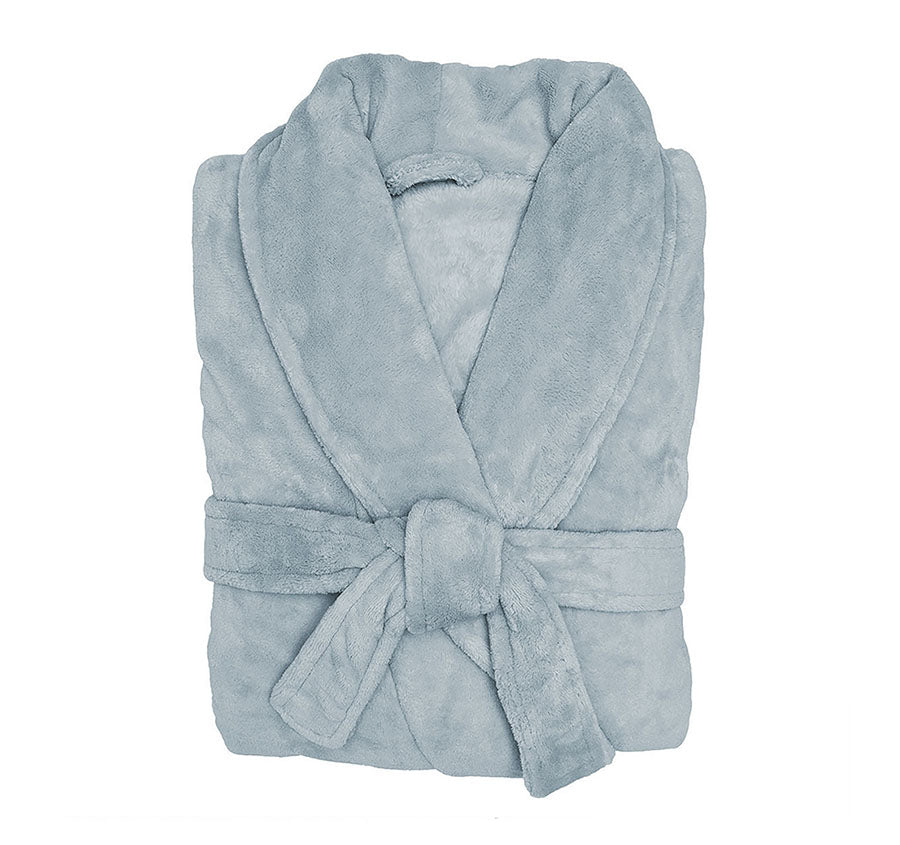 Microplush Bathrobe Range Steel Blue