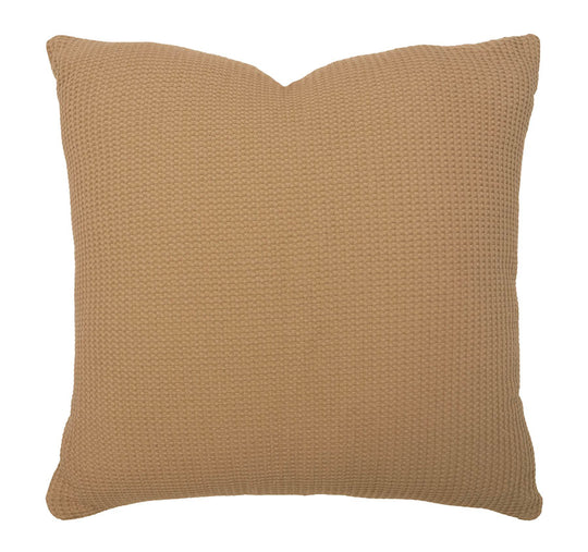 Milo Waffle 50x50cm Filled Cushion Chai