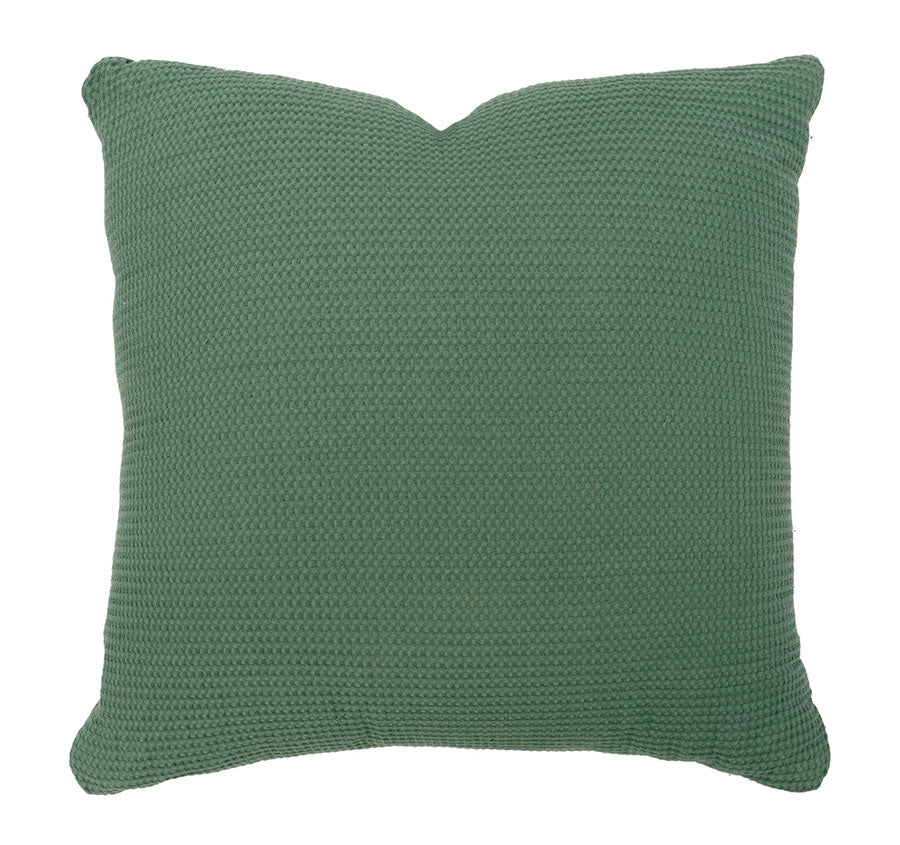 Milo Waffle 50x50cm Filled Cushion Juniper