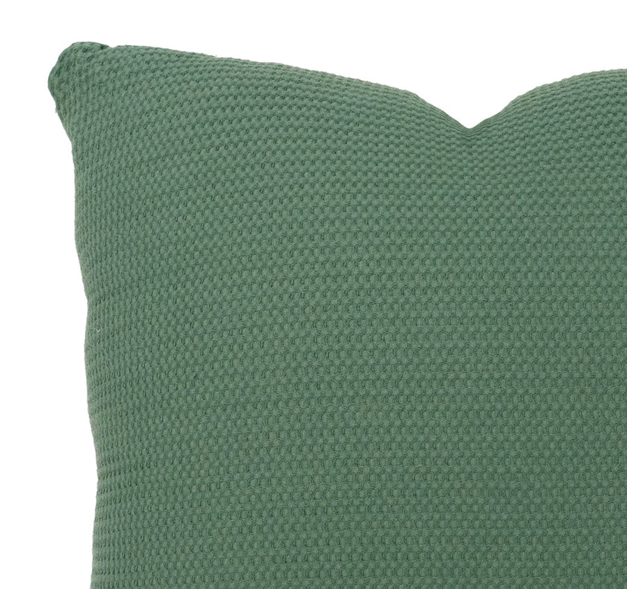 Milo Waffle 50x50cm Filled Cushion Juniper