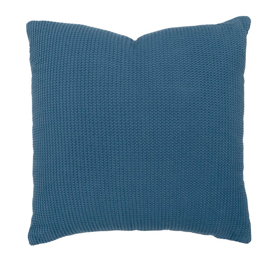 Milo Waffle 50x50cm Filled Cushion Ocean