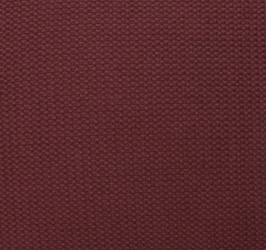 Milo Waffle 50x50cm Filled Cushion Sangria