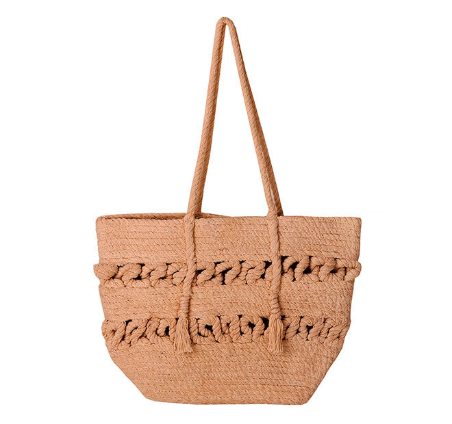 Moby 35x50cm Beach Tote Bag Bisque
