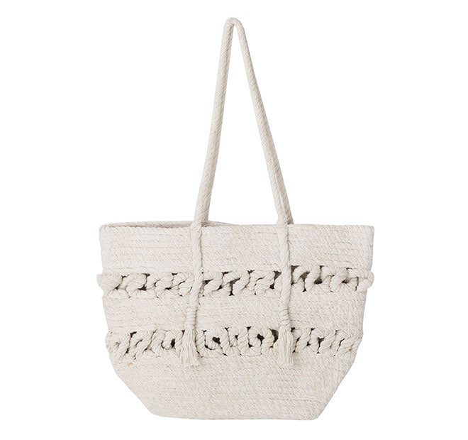 Moby 35x50cm Beach Tote Bag Ivory