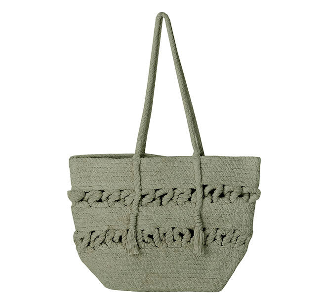 Moby 35x50cm Beach Tote Bag Moss