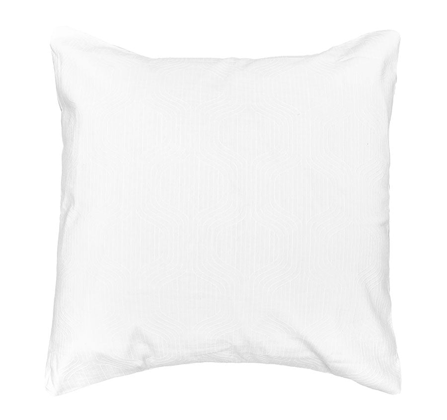 Ogee European Pillowcase White