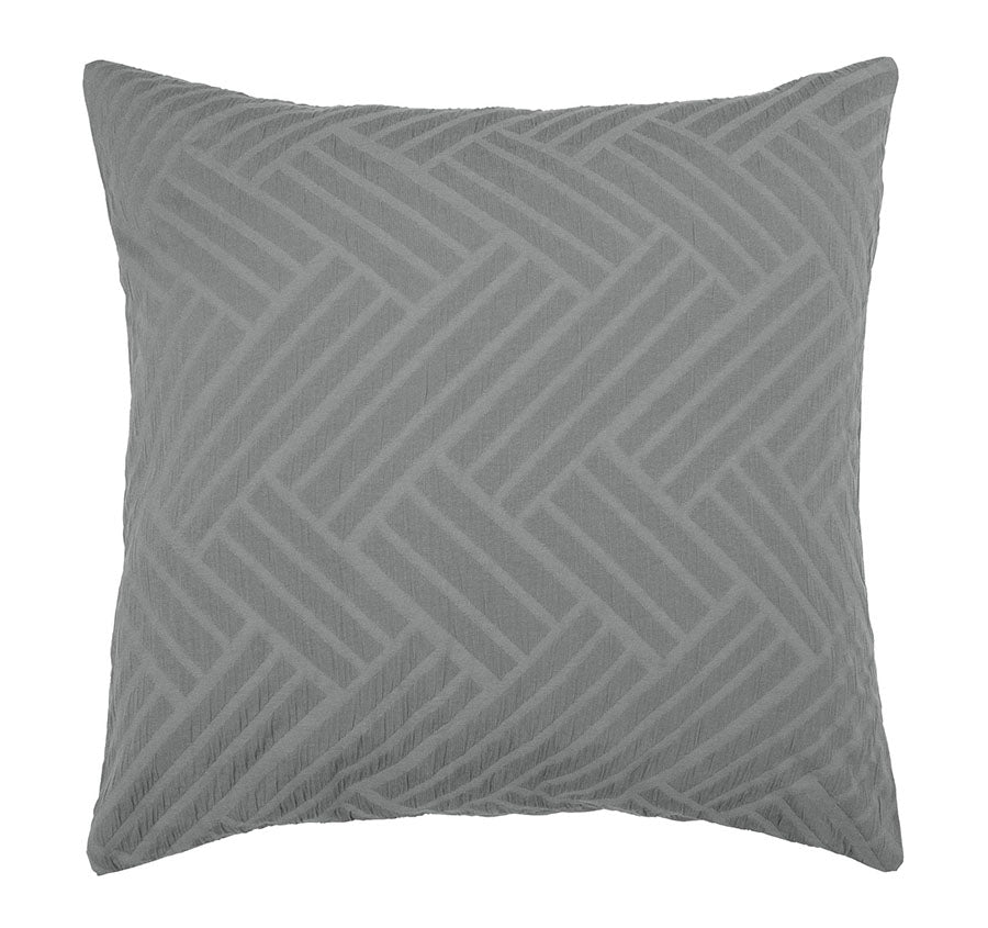 Panama European Pillowcase Steel