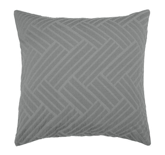Panama European Pillowcase Steel