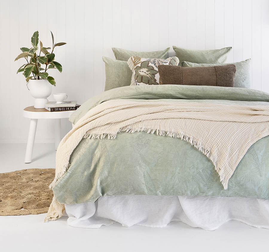 Rhodes 30x70cm Filled Cushion Almond
