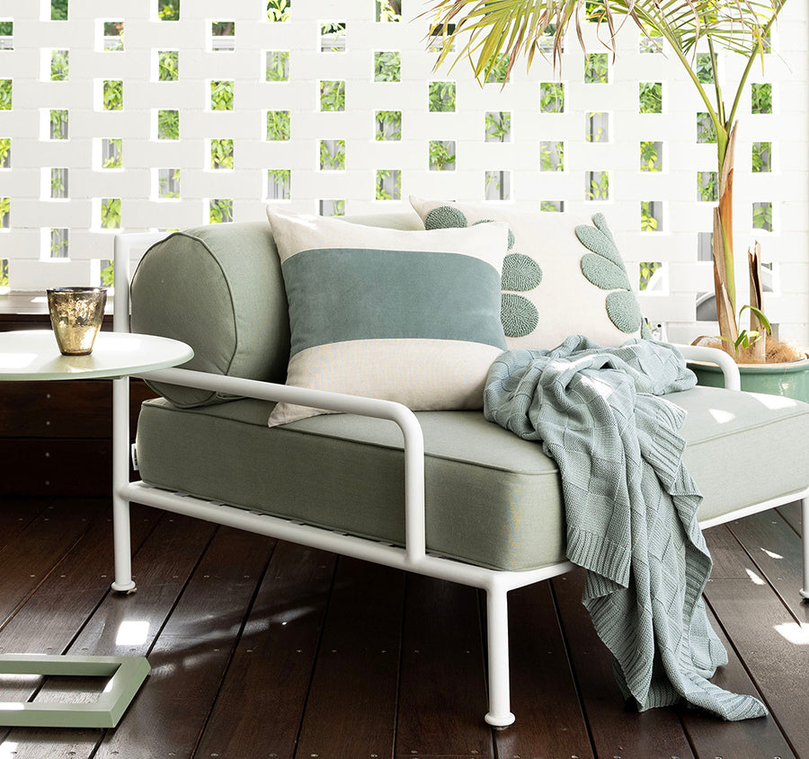 Solomon 130x200cm Throw Rug Eucalyptus
