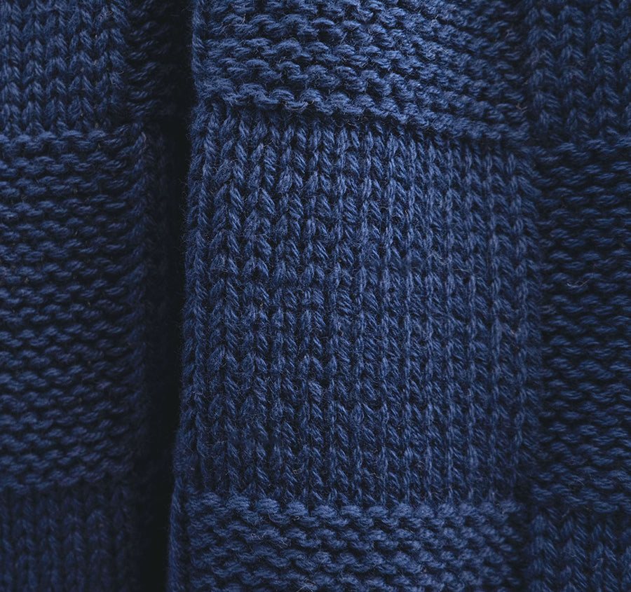 Solomon 130x200cm Throw Rug Navy