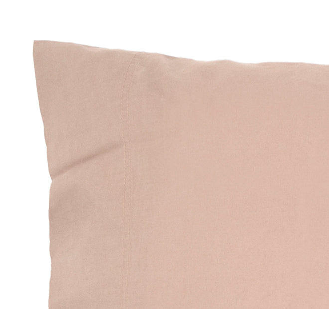 Temple Organic Cotton Mega Sheet Set Range Rosewater