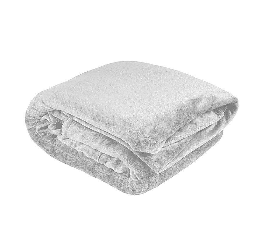 Ultraplush Blanket Range Silver