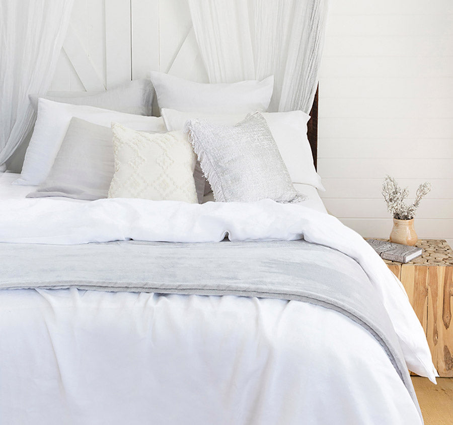 Ultraplush Blanket Range Silver