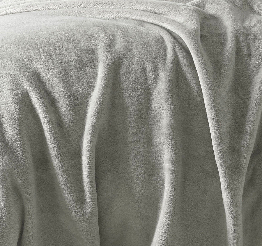 Ultraplush Blanket Range Silver