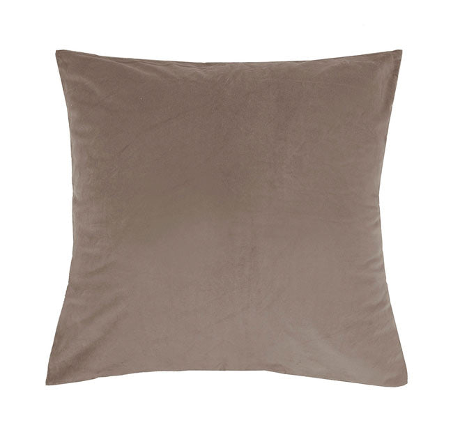 Velvet European Pillowcase Almond