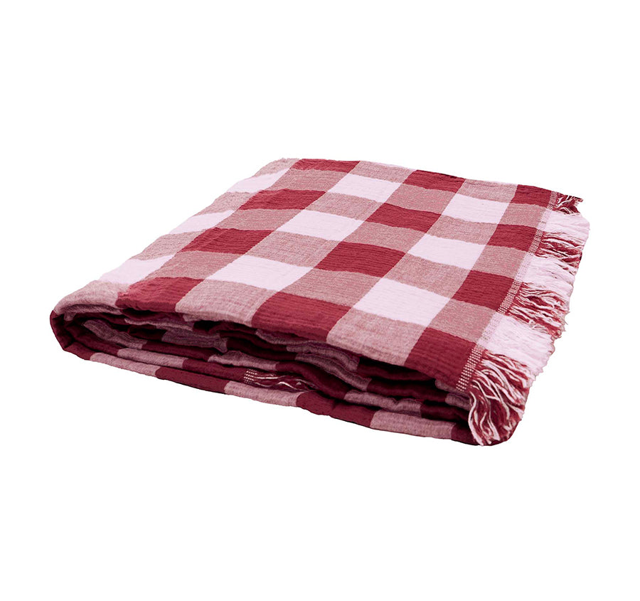 Willow 130x200cm Throw Rug Berry