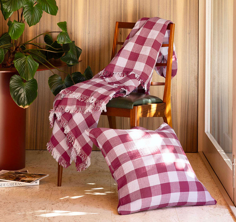 Willow 50x50cm Filled Cushion Berry