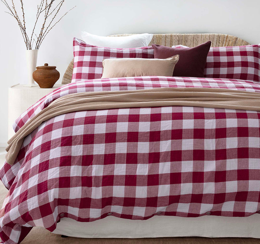 Willow Quilt Cover Set Range Berry